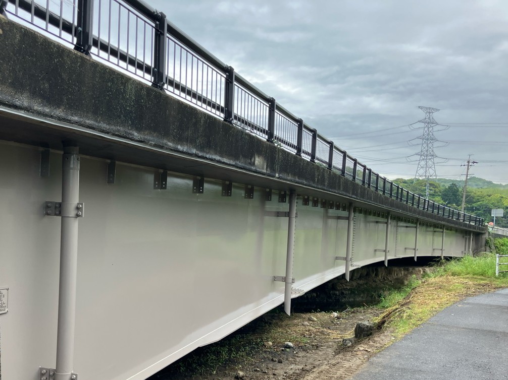 令和6年度　相良浜岡線橋梁補修工事（清水橋　塗替塗装工）