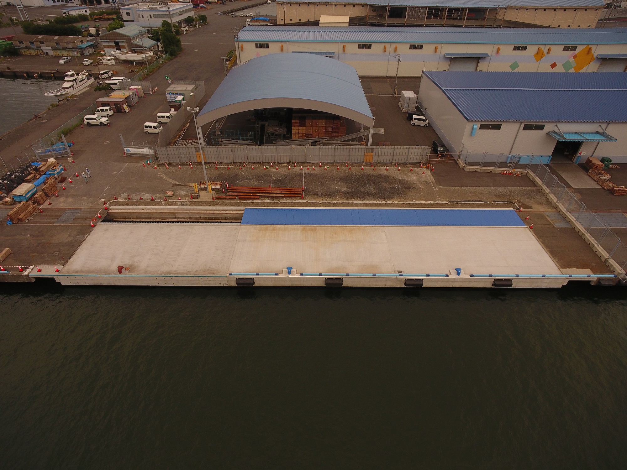 平成30年度　清水港興津岸壁（－10m）（改良）（耐震）基礎及び上部工事
