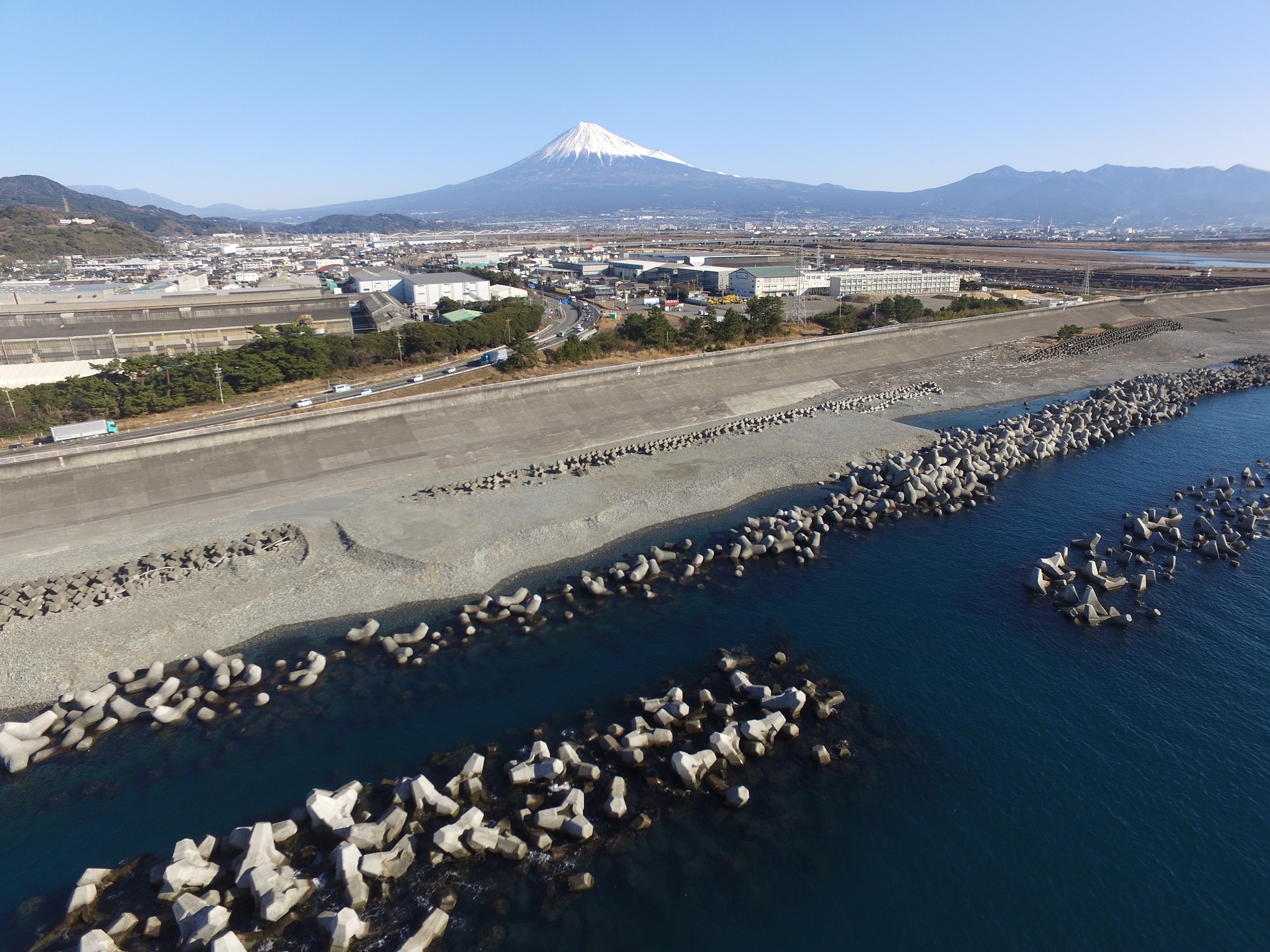 令和４年度　富士海岸蒲原地区保全工事