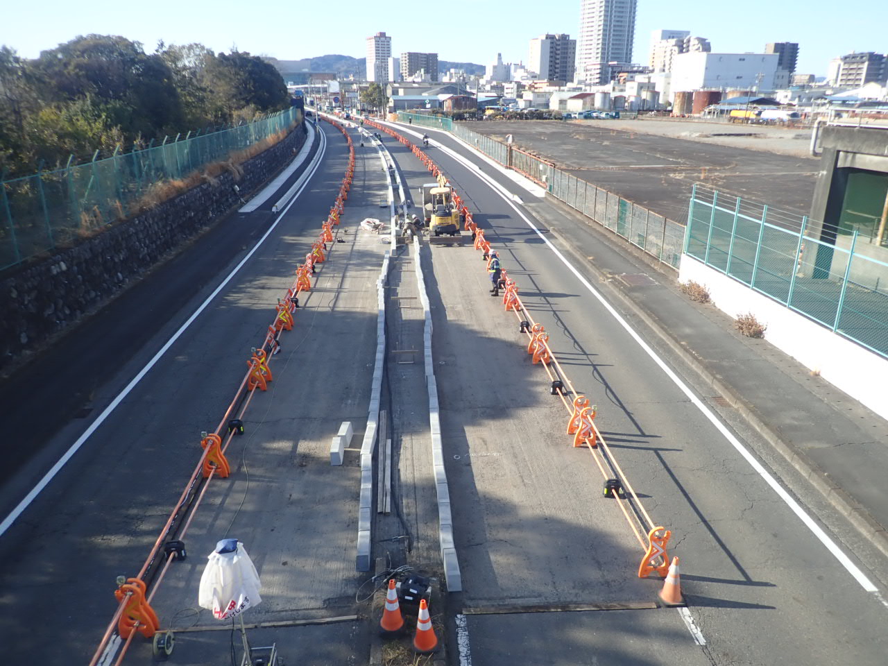 令和3年度　清水港改修工事（袖師臨港道路改良工）