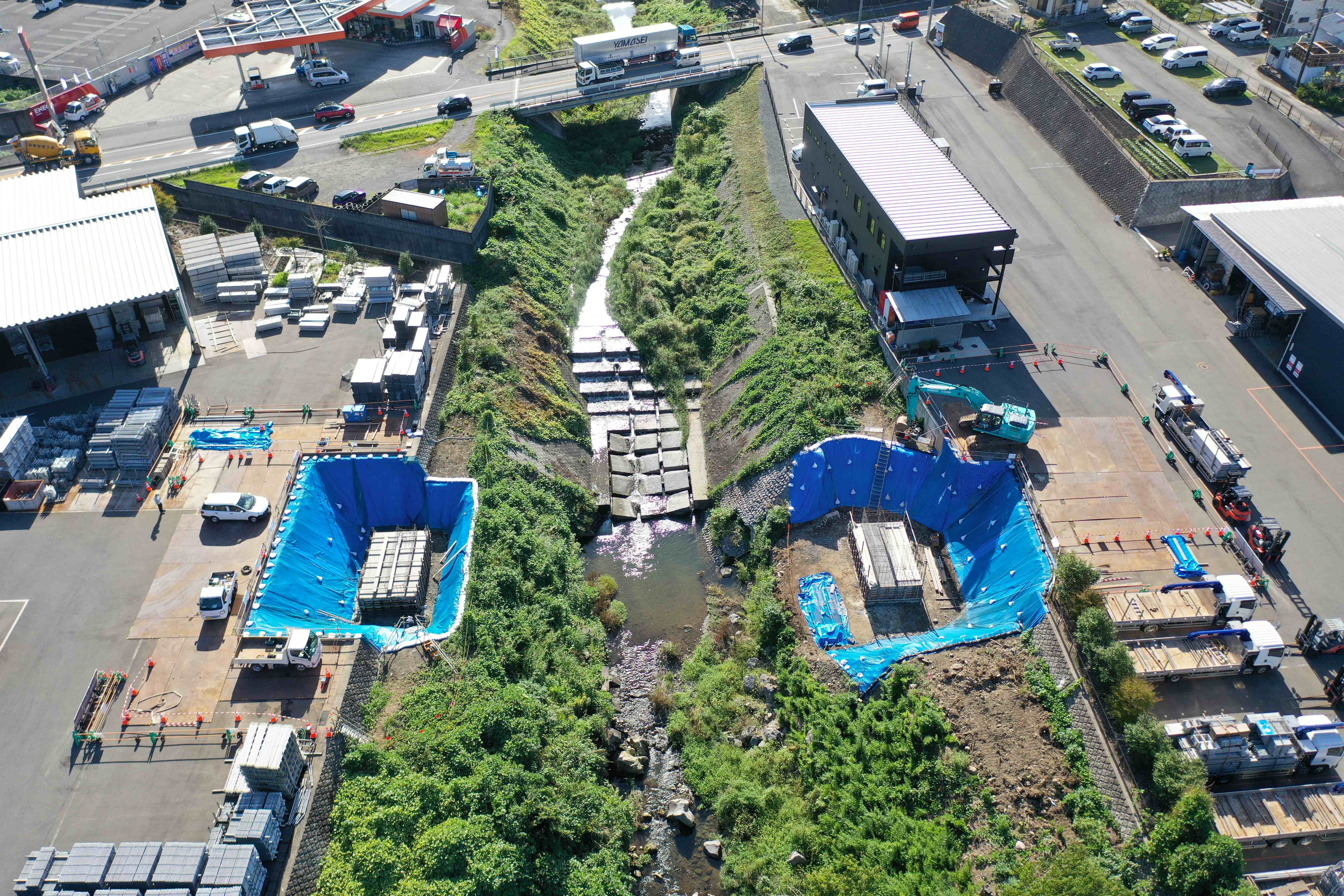 三鋼仮設株式会社　橋梁新設工事