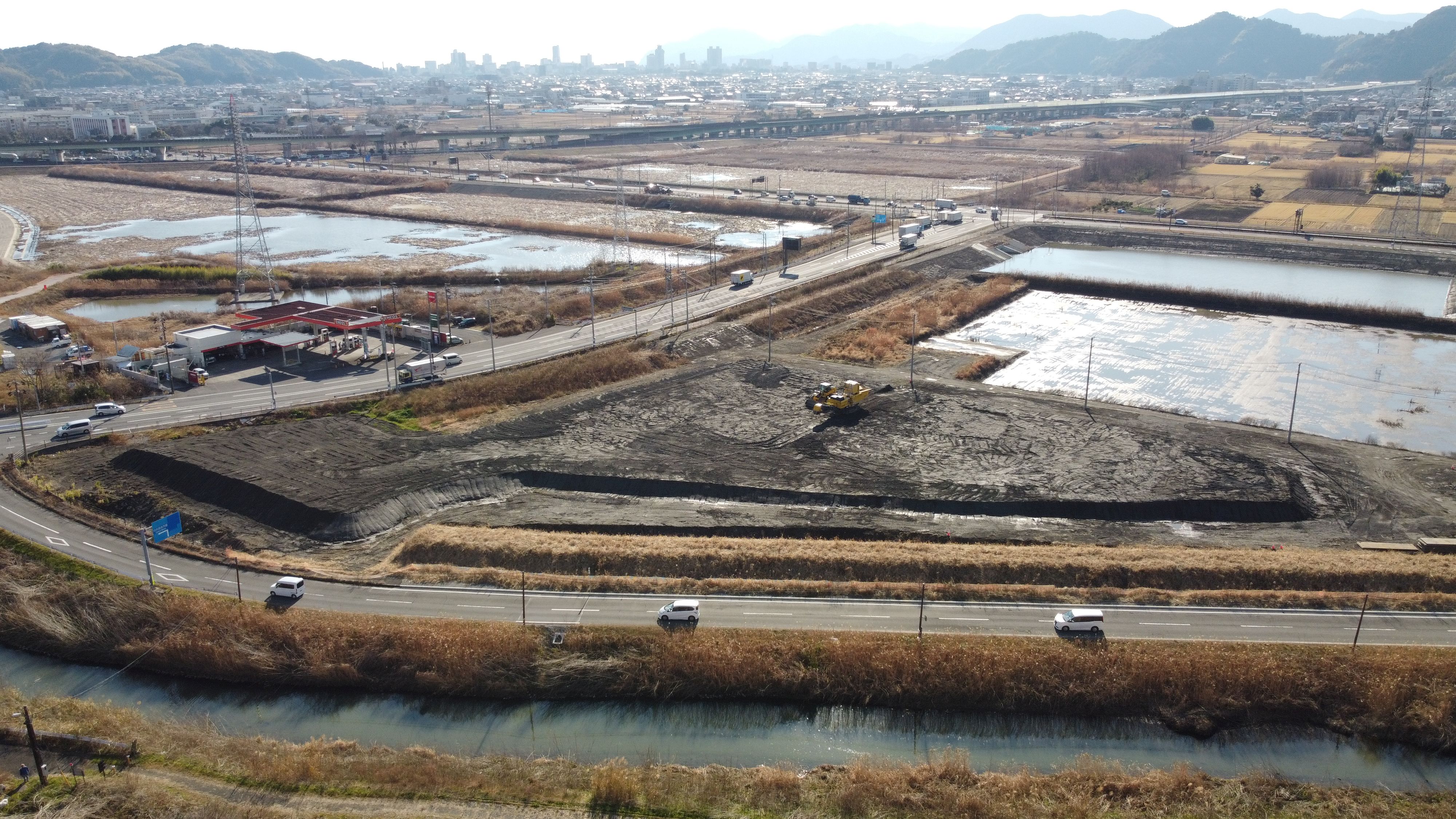 令和6年度　二級河川巴川（麻機遊水地）広域河川改修（浸水重点）工事