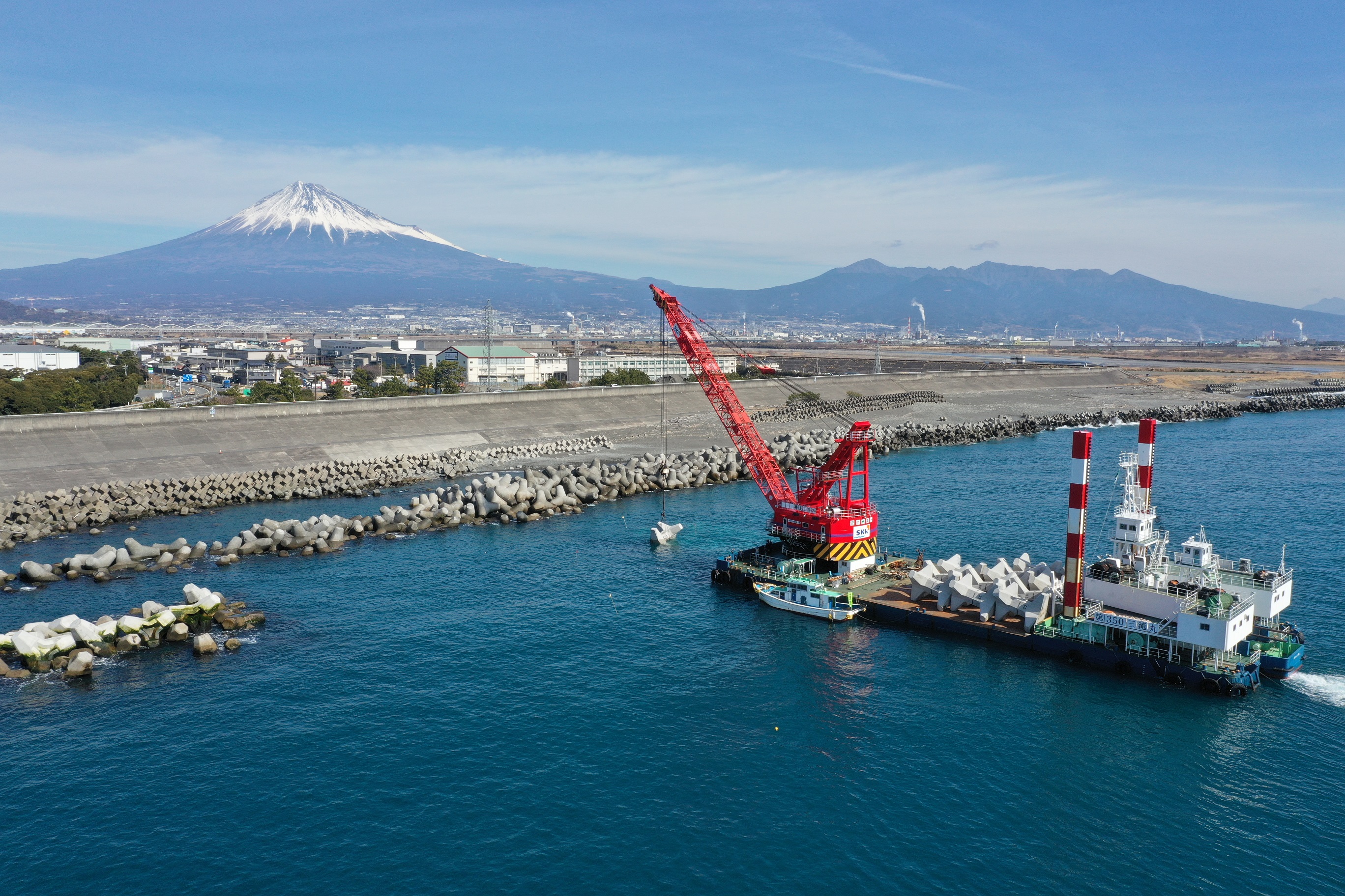 令和2年度　富士海岸蒲原離岸堤工事