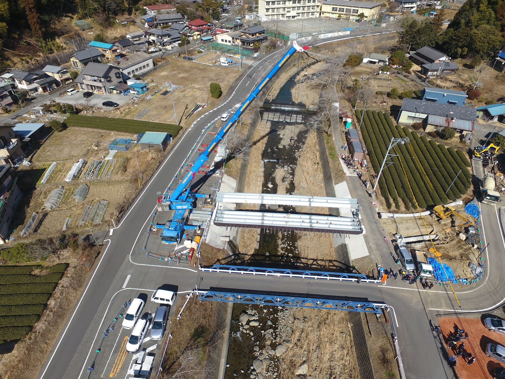 向遠路島橋上部工工事