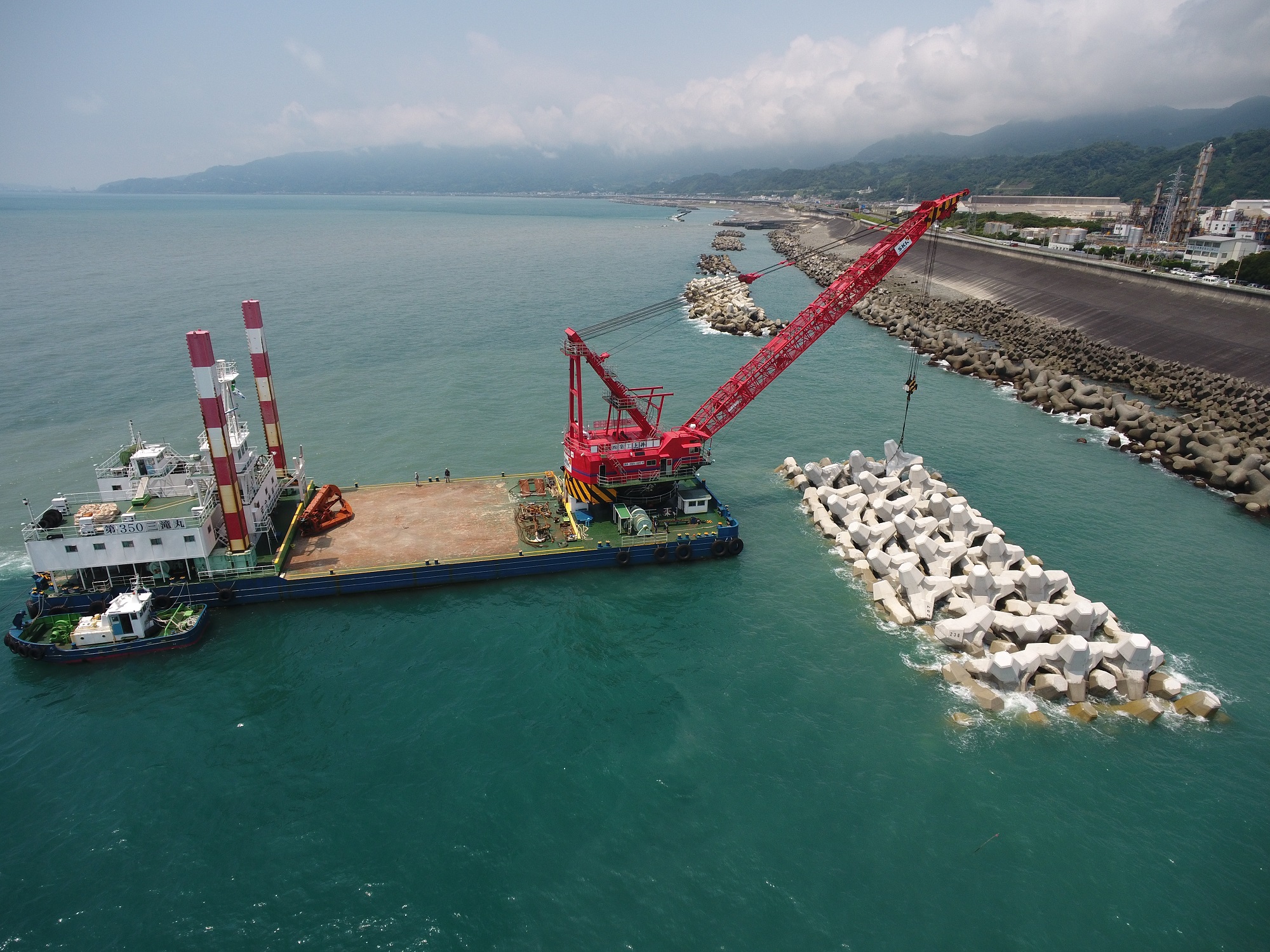 平成30年度　富士海岸蒲原工区離岸堤工事