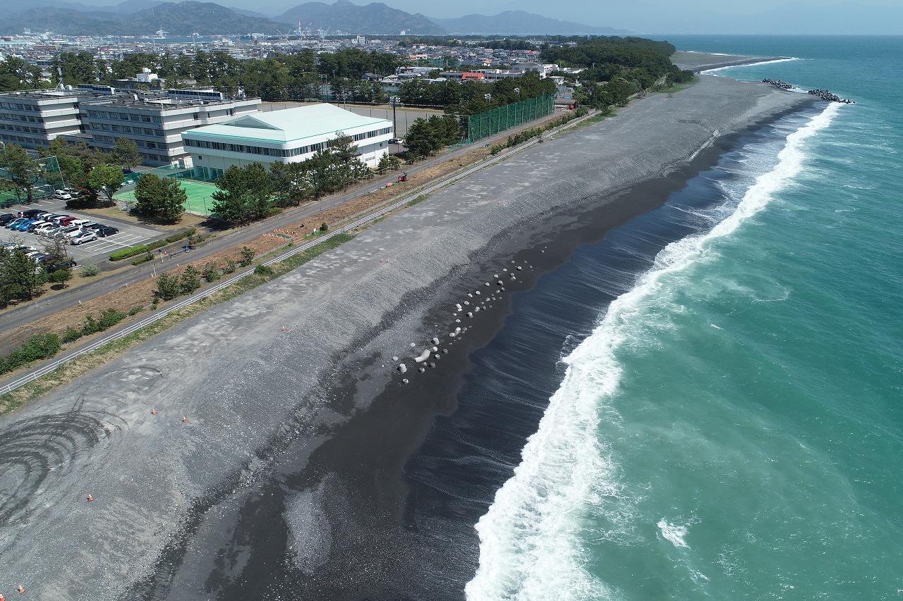 令和2年度　清水西海岸高潮対策工事（養浜第2工区）