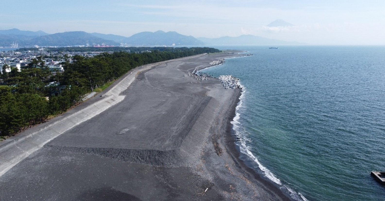 令和3年度　清水西海岸高潮対策工事（養浜第1、2工区）