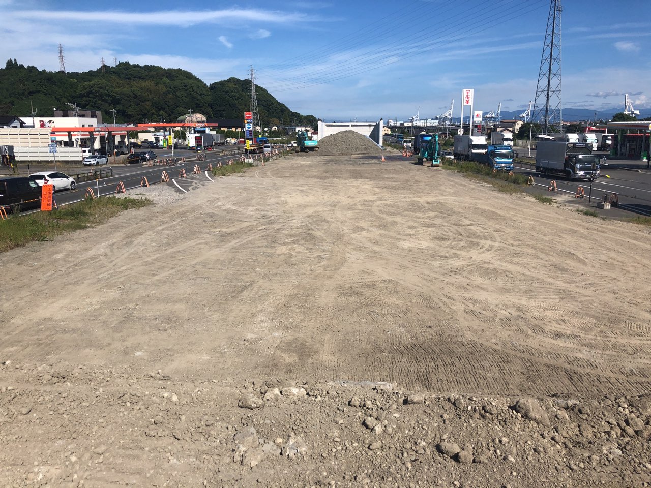 令和3年度　1号清水立体横砂尾羽地区道路建設工事