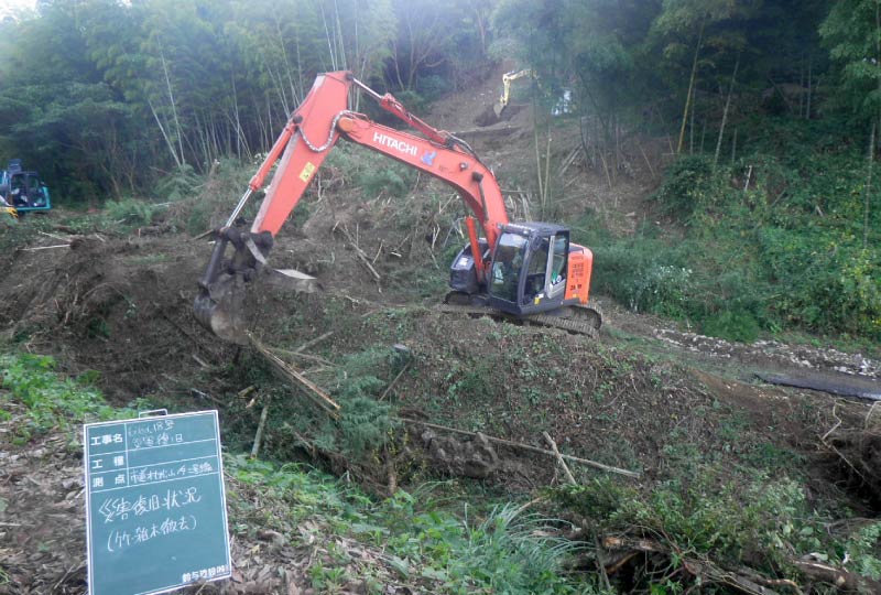 緊急対応の様子